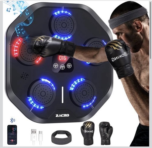 Zacro music boxing machine - zacro, led
