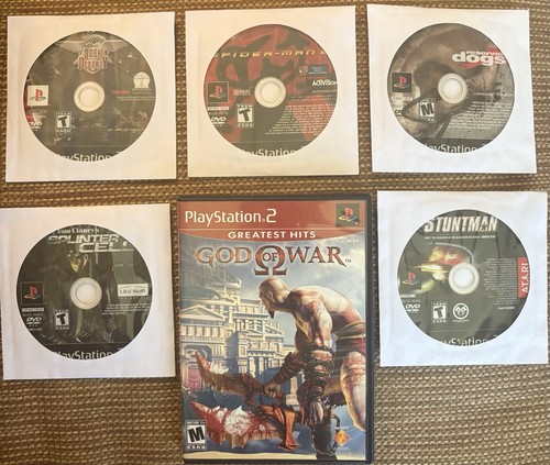 Ps2 game bundle - (god, war