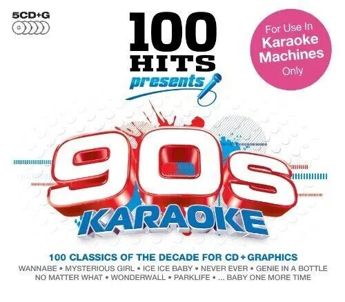 100 hits presents 90s karaoke - 100,